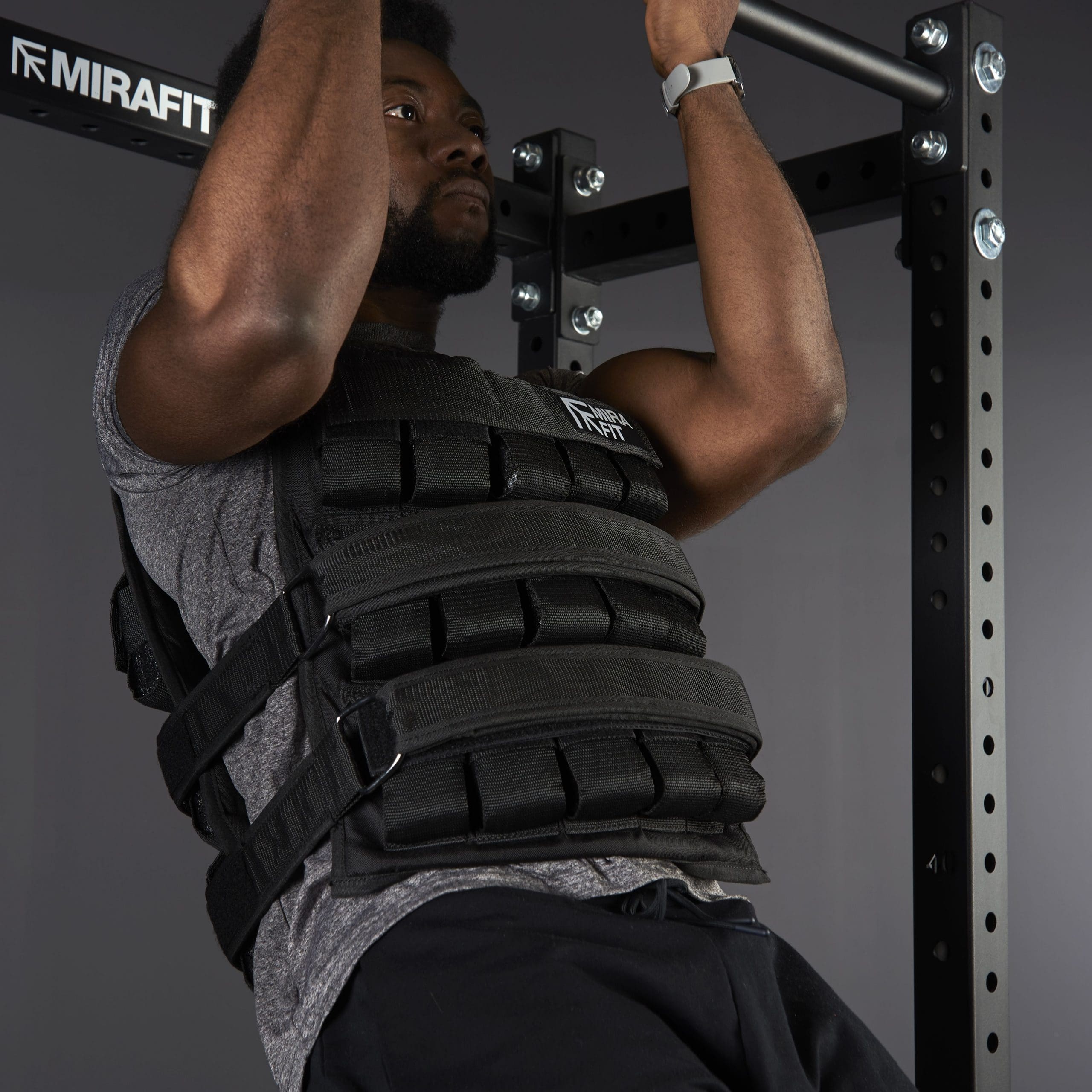 Mirafit Adjustable Weighted Vest - Chin Up