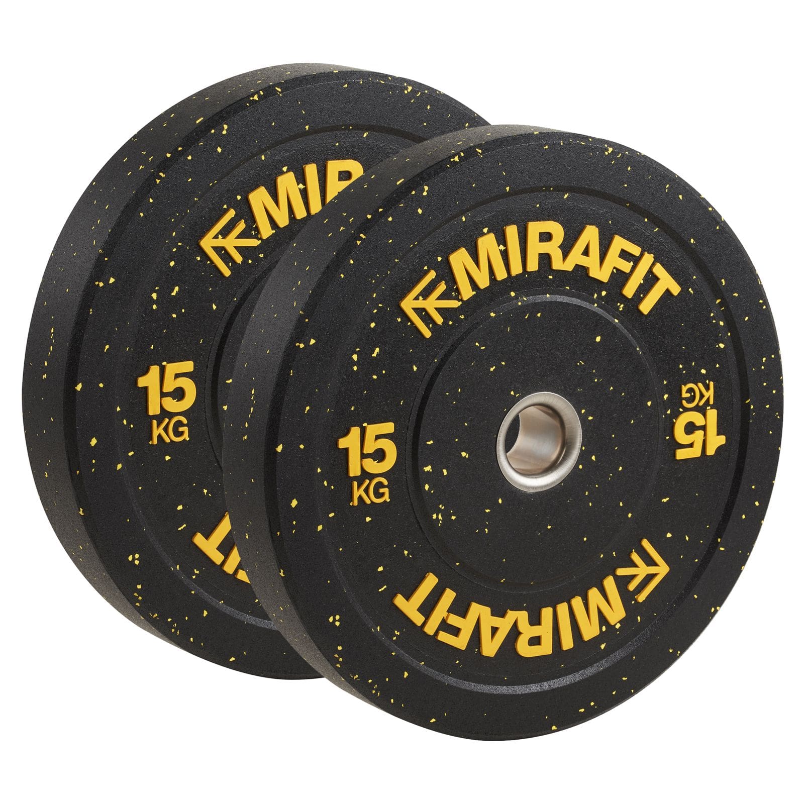 Mirafit Coloured Crumb Rubber Olympic Bumper Plates 15kg Review
