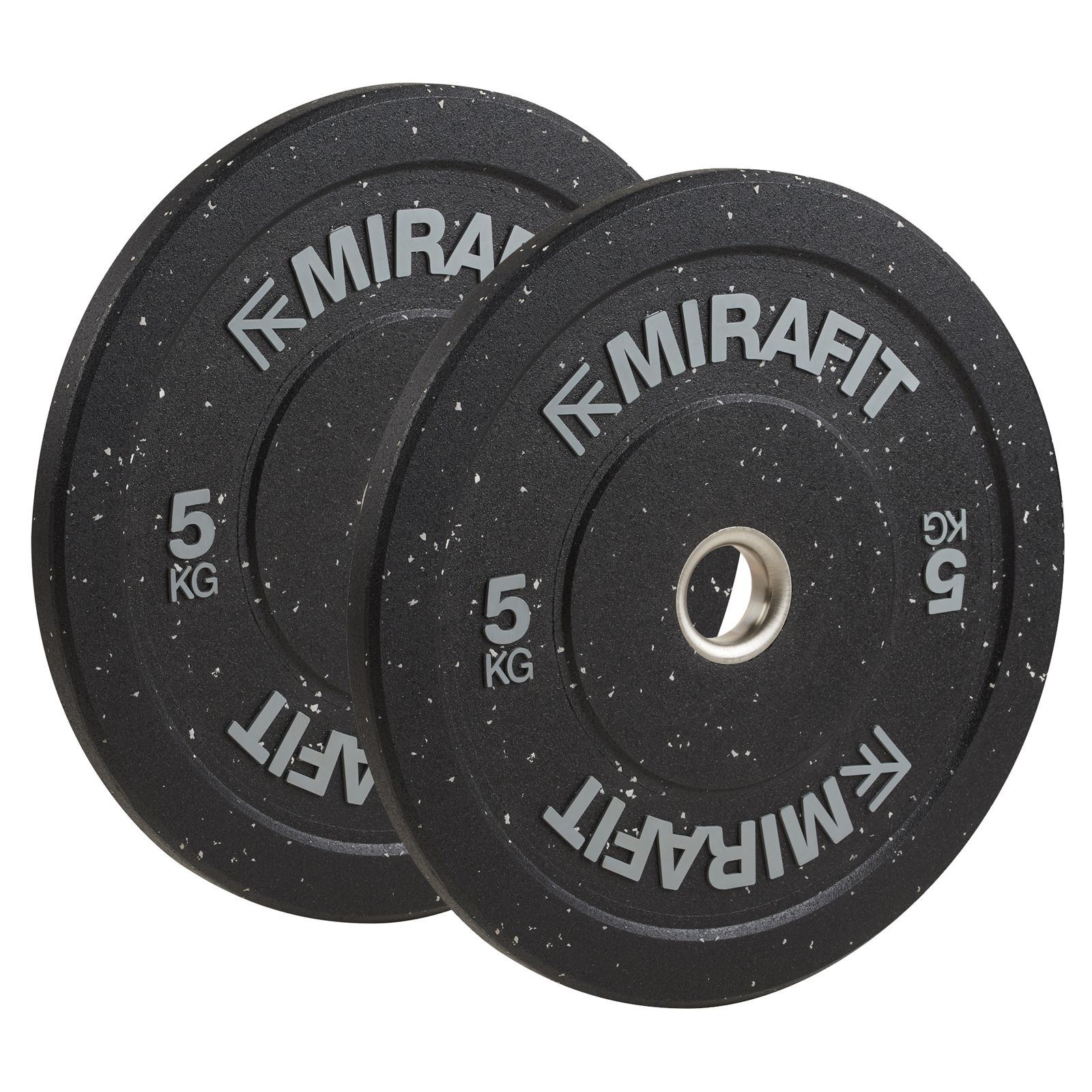 Mirafit Coloured Crumb Rubber Olympic Bumper Plates 5kg Review