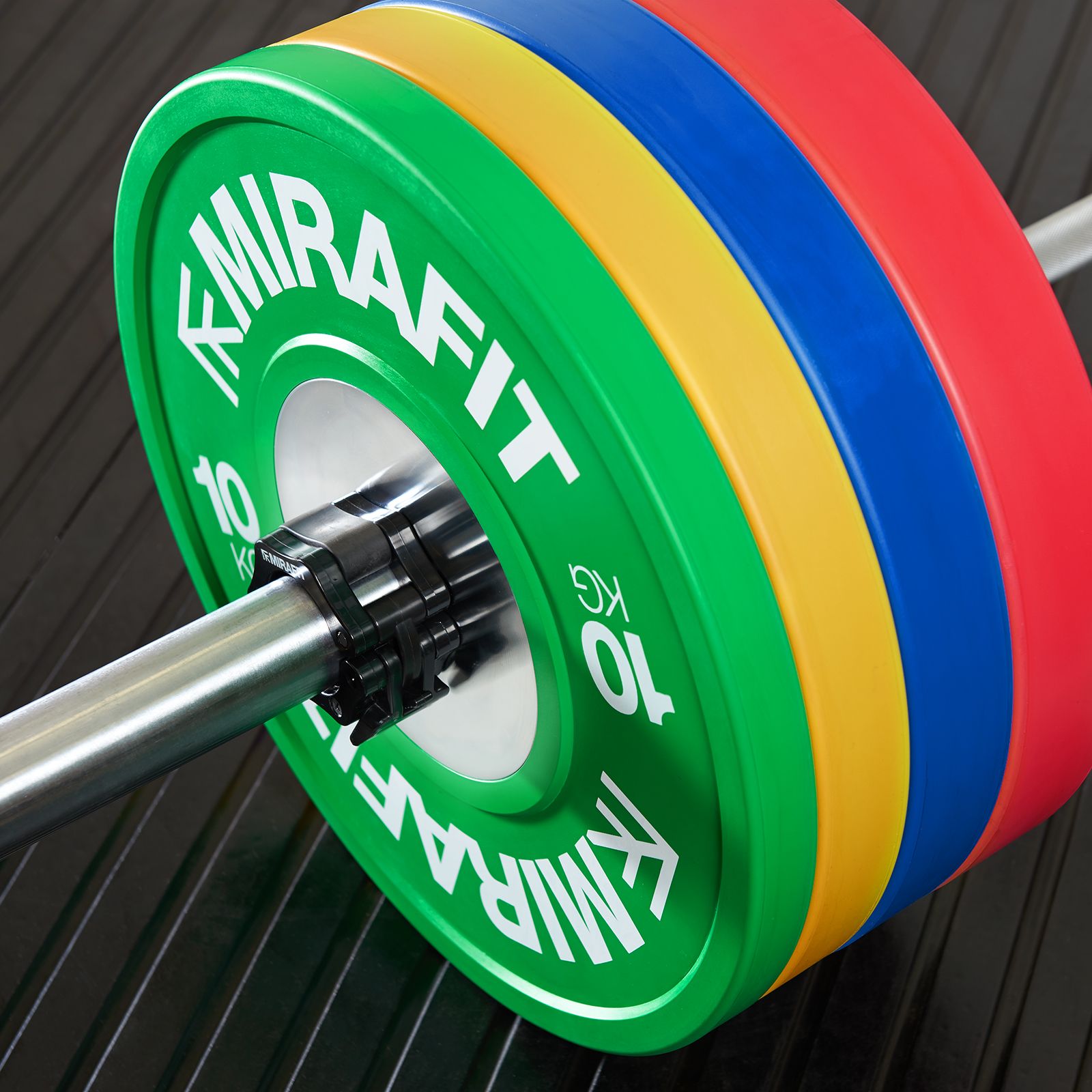 Mirafit Competition Olympic Bumper Plates 10kg
