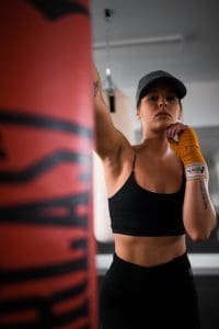 How many calories does punch bag training burn