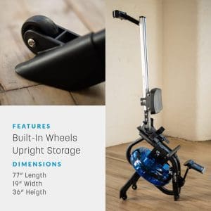 Bluefin Blade Aqua M-1 Water Resistance Rowing Machine - Storage Review
