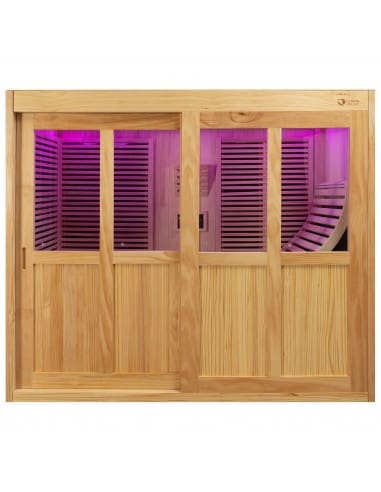 DHARANI S1 PLUS - FULL BODY RECLINING SAUNA - Front Review