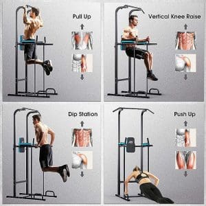 JX FITNESS Power Tower Adjustable Dip Station - Review