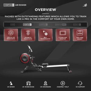 JLL VENTUS 2 AIR ROWER - Review