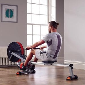 V-fit Tornado Air Rower,black, silver and orange Review