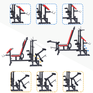 Bodytrain Deluxe Weight Bench UK Multi View