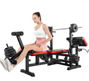 Bodytrain Deluxe Weight Bench UK - Weight Stack View