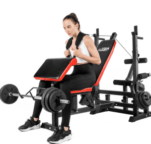 Bodytrain Deluxe Weight Bench UK - With Curl Bench