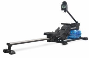 JTX Flow Water Resistance Rowing Machine - Angeled View