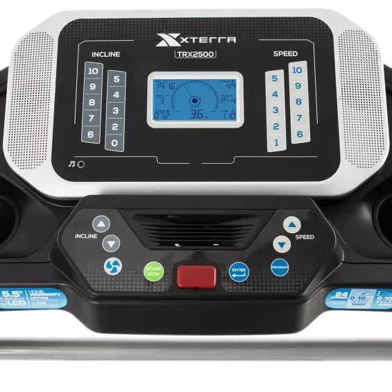 Xterra TRX2500 Treadmill Review - Display