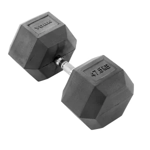 York Rubber Hex Dumbbell 47.5kg