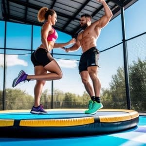 Best types of trampolines for legs