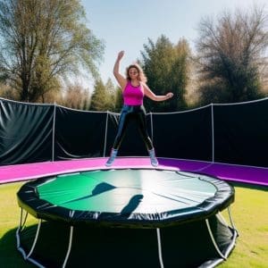 Fitness benefits of trampolining