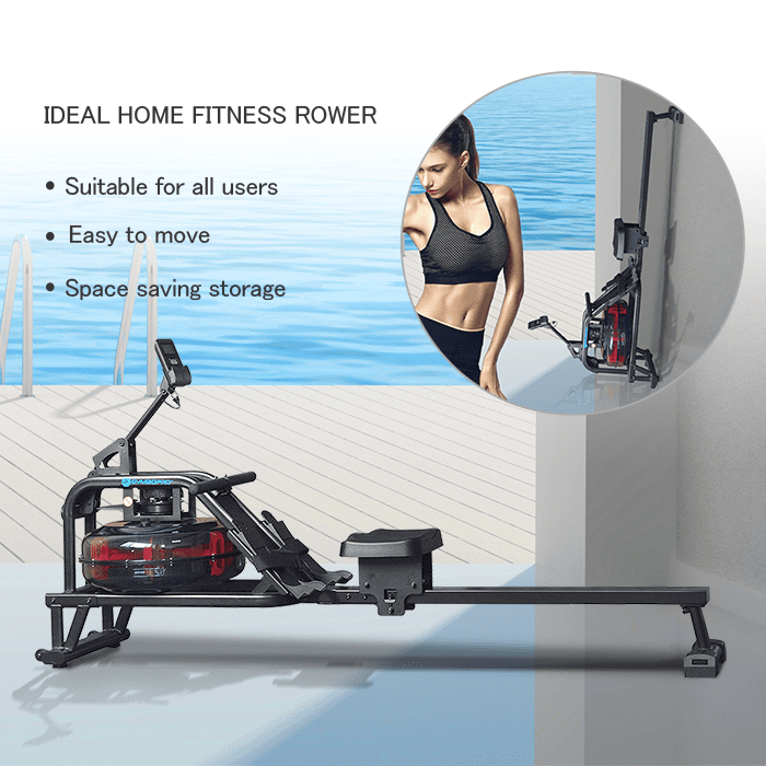 GymboPro Water Resistance Rowing Machine - Cheap Rowing Machine