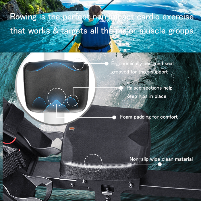 GymboPro Water Resistance Rowing Machine - Cheap water rowing machine