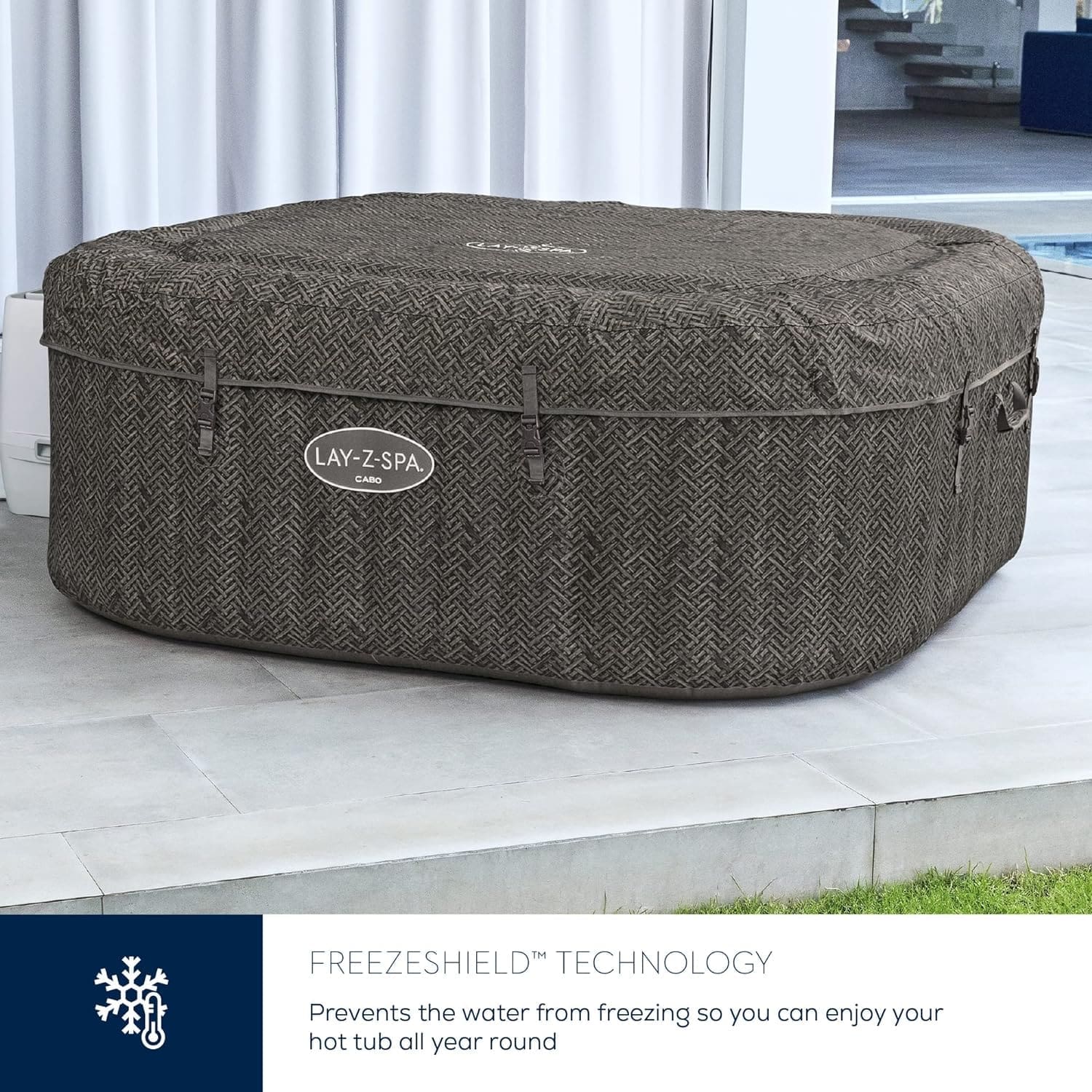 Lay-Z-spa Cabo Hydrojet Hot Tub - With Cover Review
