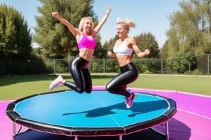 Trampolining for fitness