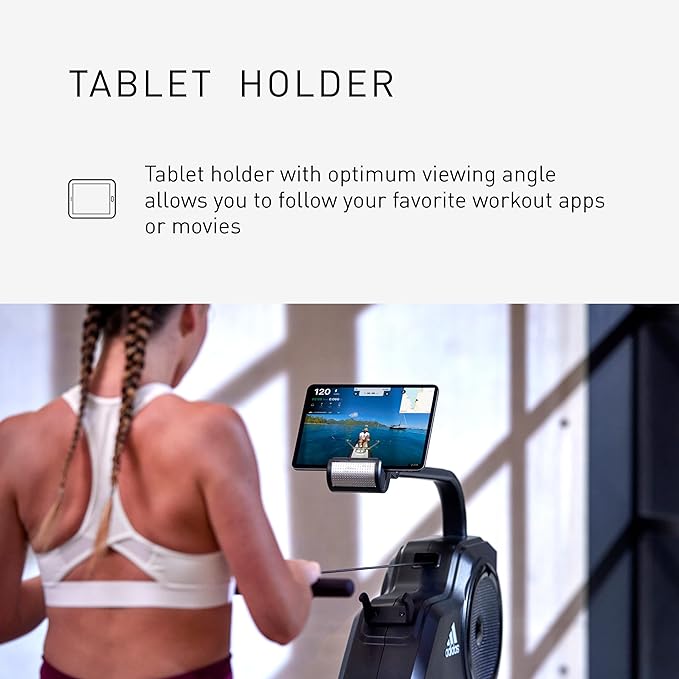 adidas R-21 Water Rowing Machine - Tablet Holder - Review