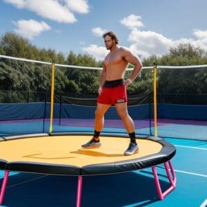 social media influencers who love trampolining