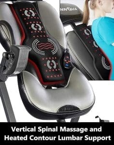 ITM5900 Advanced Heat and Massage Inversion Table - Heated Back Pad