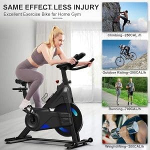 Yoleo Indoor Cycling Bike Magnetic Resistance Exercise Bike, 352LBS - Home Gym