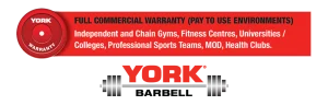 York Hercules 4kg Cast Iron Kettlebell - Commercial Kettlebell