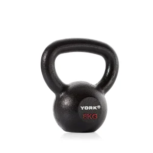 York Hercules 8kg Cast Iron Kettlebell