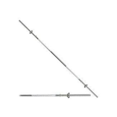 York 6ft Spinlock Solid Chrome Bar with Collars